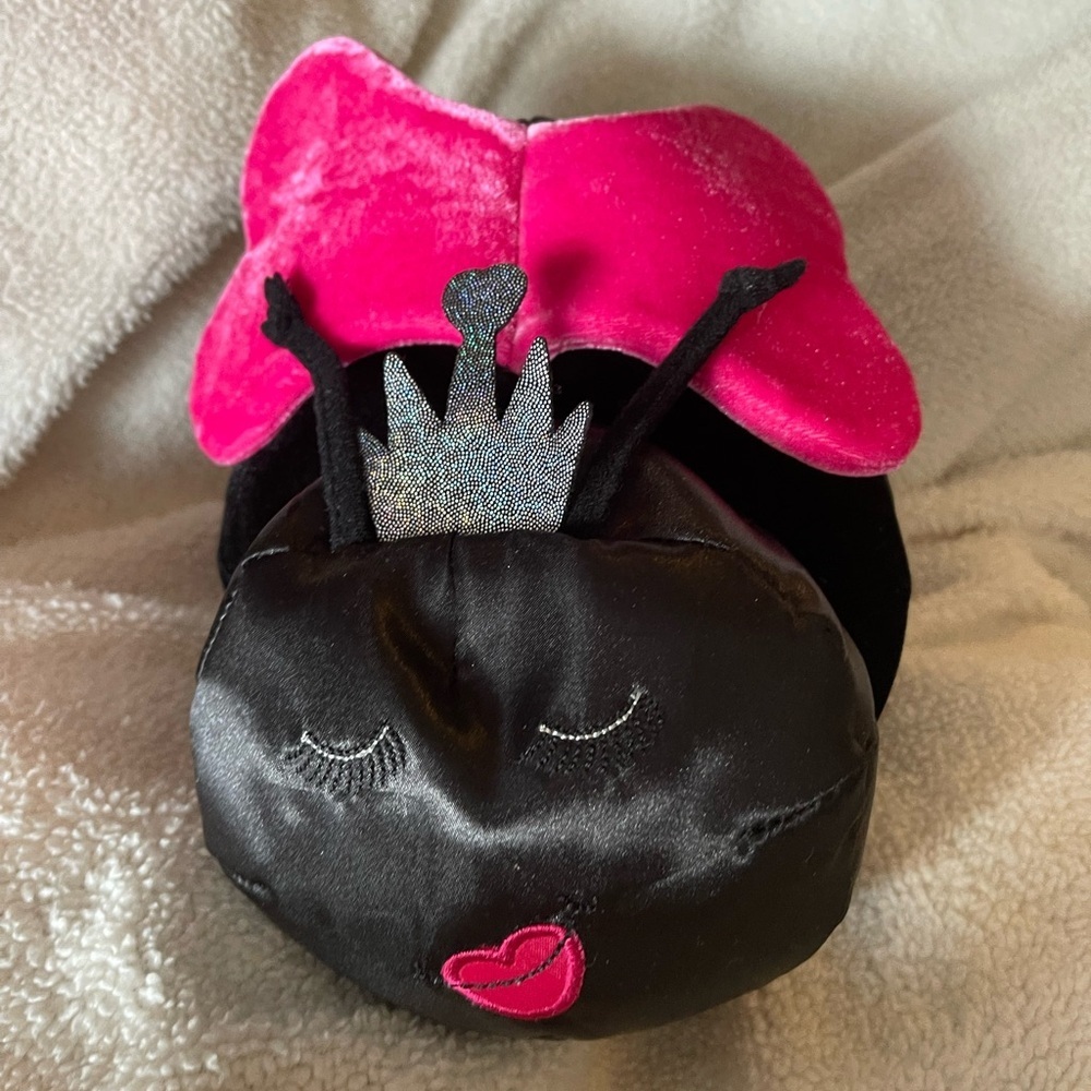 Mary Kay Cosmetics Plush Black Queen Bee 12" Collectors Item